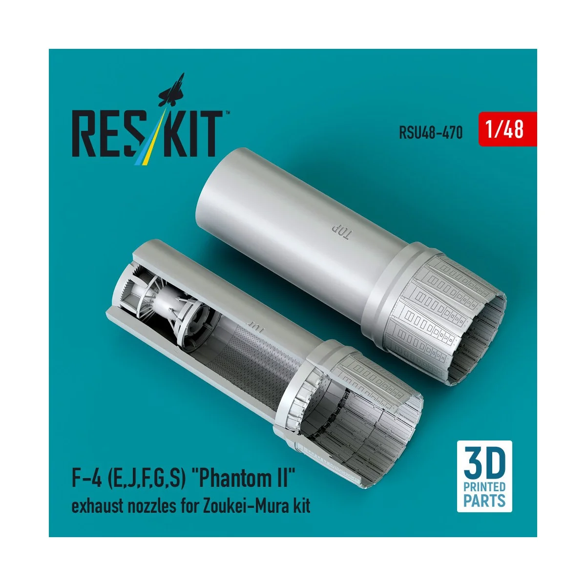 F-4 (E, J, F, G, S) Phantom II exhaust nozzles for Zoukei-Mura kit ... F-4 (E, J, F, G, S) Phantom II exhaust nozzles for Zoukei-Mura kit ...