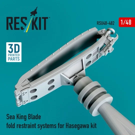 Sea King blade fold restraint systems for Hasegawa kit (3D Printed)...