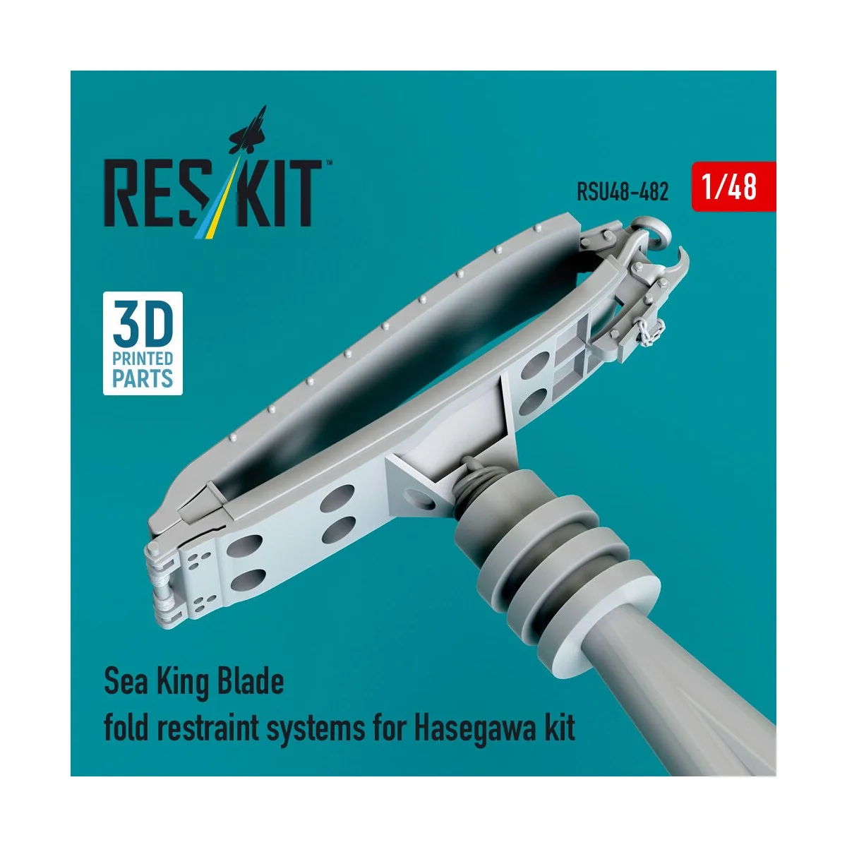 Sea King blade fold restraint systems for Hasegawa kit (3D Printed)...