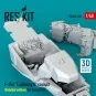 F-35A Lightning II cockpit (Detailed edition) for Tamiya kit (3D Pr...