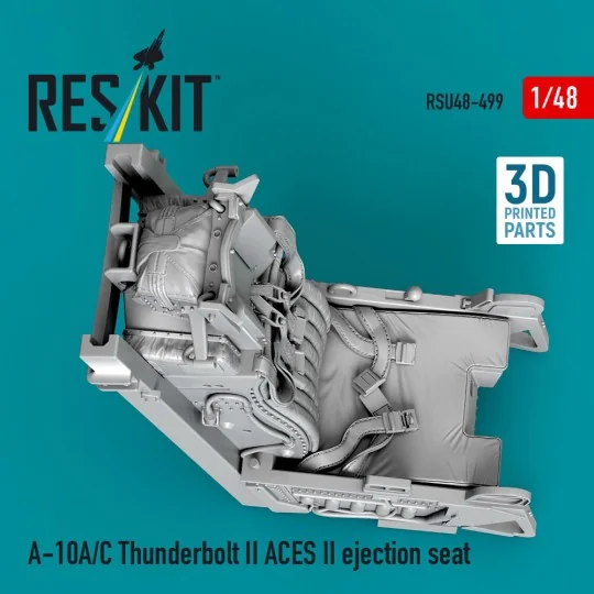 A-10A/C Thunderbolt II ACES II ejection seat (3D Printed), 1/48 - R...