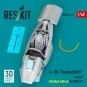 A-10A Thunderbolt II cockpit (Detailed edition) for GWH kit (3D Pri...