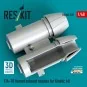 F/A-18 Hornet exhaust nozzles for Kinetic kit (3D Printed) - ResKit...