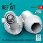 F/A-18 Hornet exhaust nozzles for Kinetic kit (3D Printed) - ResKit...