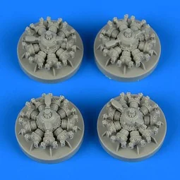 B-17G flying fortress engines f. Airfix, 1/72 - Quickboost QB72 574