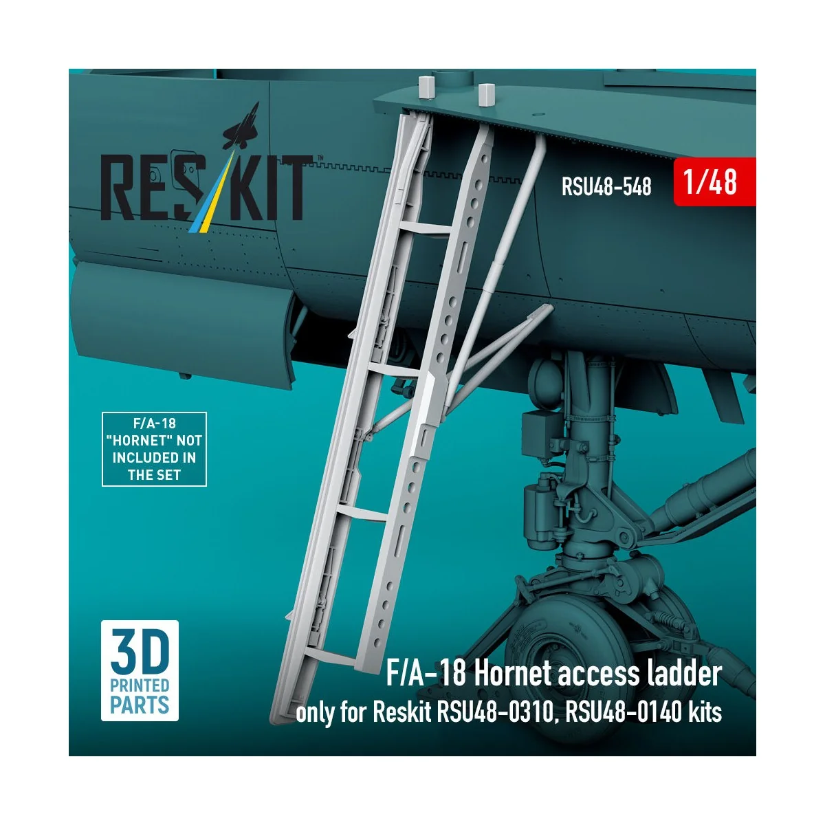 F/A-18 Hornet access ladder only for Reskit RSU48-0310, RSU48-0140 ...