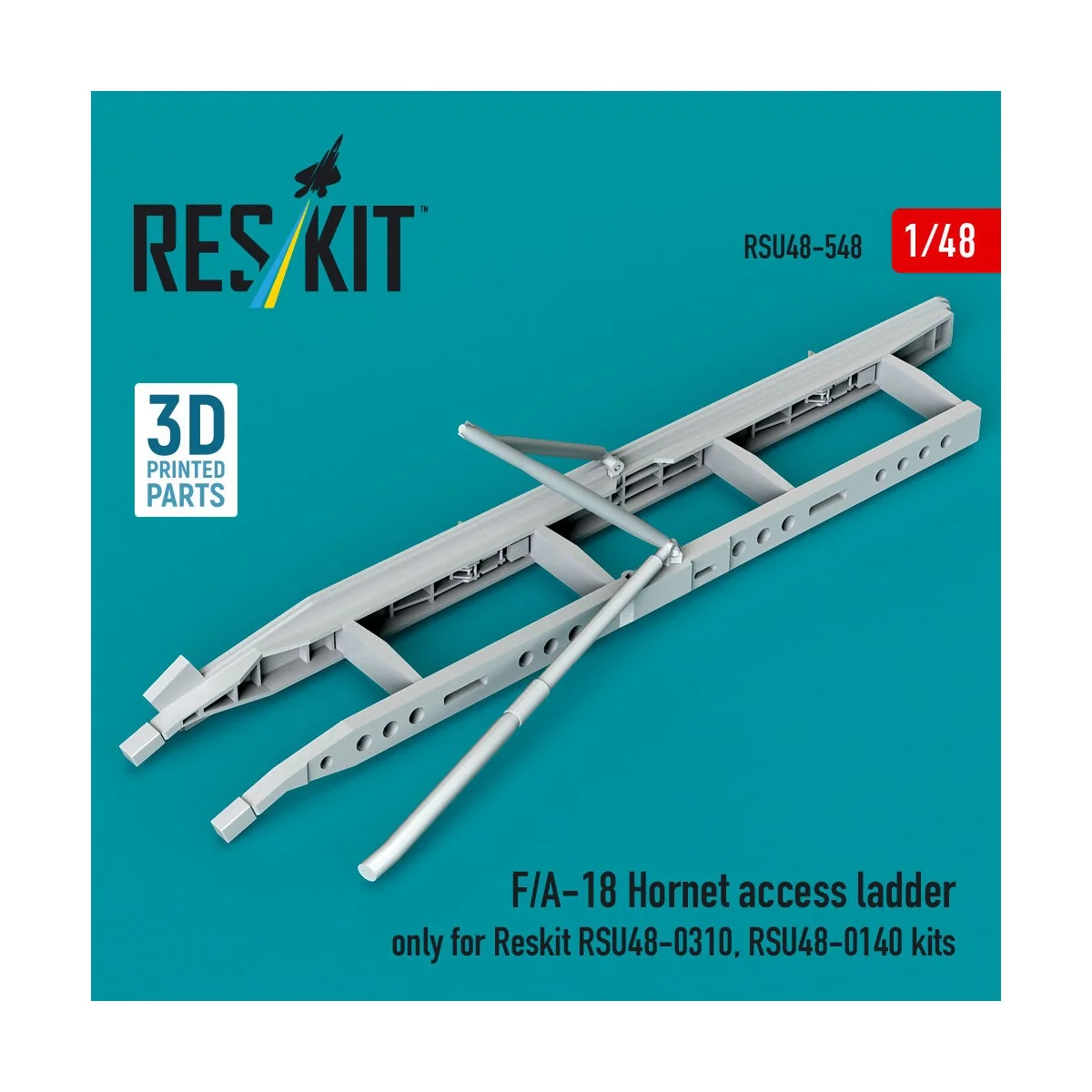 F/A-18 Hornet access ladder only for Reskit RSU48-0310, RSU48-0140 ...