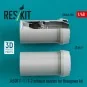 JASDF F-1 / T-2 exhaust nozzles for Hasegawa kit (3D Printed) - Res...