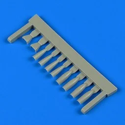 MiG-25 RBT air scoops for ICM, 1/72 - Quickboost QB72 590