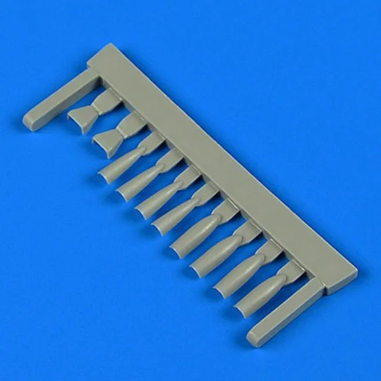 MiG-25 RBT air scoops for ICM - Quickboost QB72 590