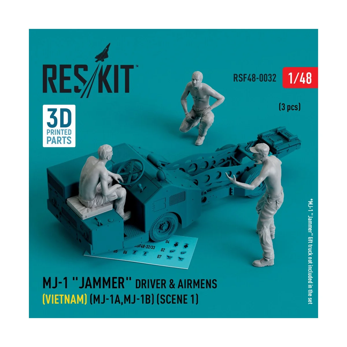 MJ-1 Jammer Driver & airmens (Vietnam) (MJ-1A, MJ-1B) (scene 1) (3 ... MJ-1 Jammer Driver & airmens (Vietnam) (MJ-1A, MJ-1B) (scene 1) (3 ...