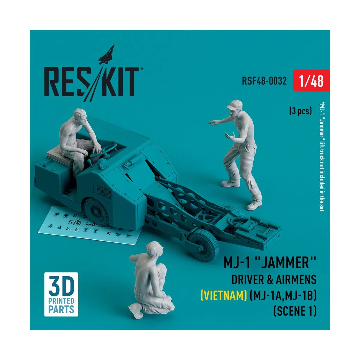 MJ-1 Jammer Driver & airmens (Vietnam) (MJ-1A, MJ-1B) (scene 1) (3 ... MJ-1 Jammer Driver & airmens (Vietnam) (MJ-1A, MJ-1B) (scene 1) (3 ...