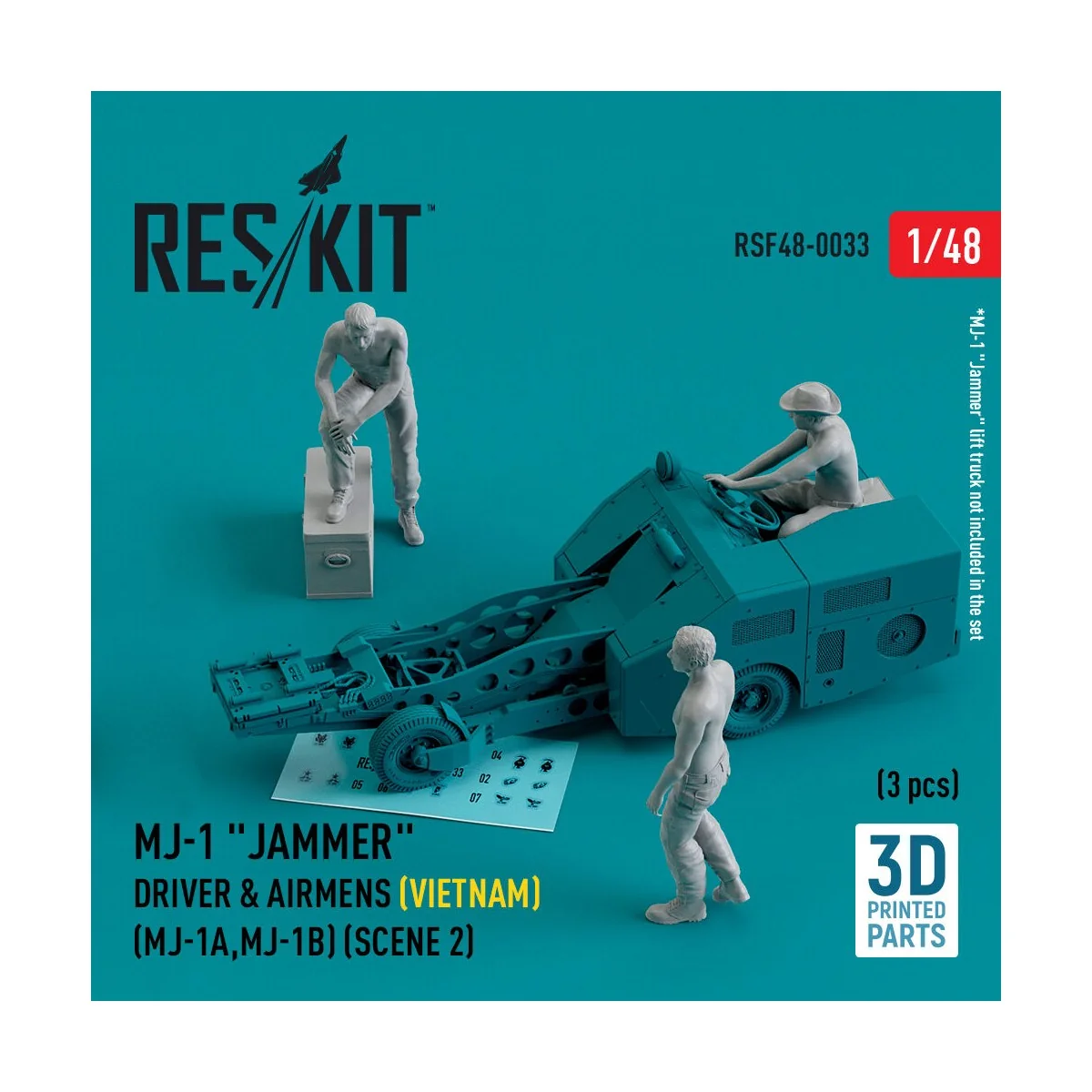 MJ-1 Jammer Driver & airmens (Vietnam) (MJ-1A, MJ-1B) (scene 2) (3 ... MJ-1 Jammer Driver & airmens (Vietnam) (MJ-1A, MJ-1B) (scene 2) (3 ...