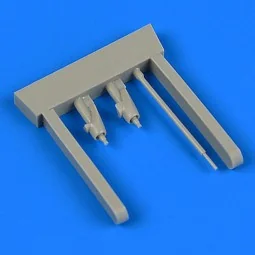 Ju 87B Stuka pitot tube and gun barrels, 1/72 - Quickboost QB72 594