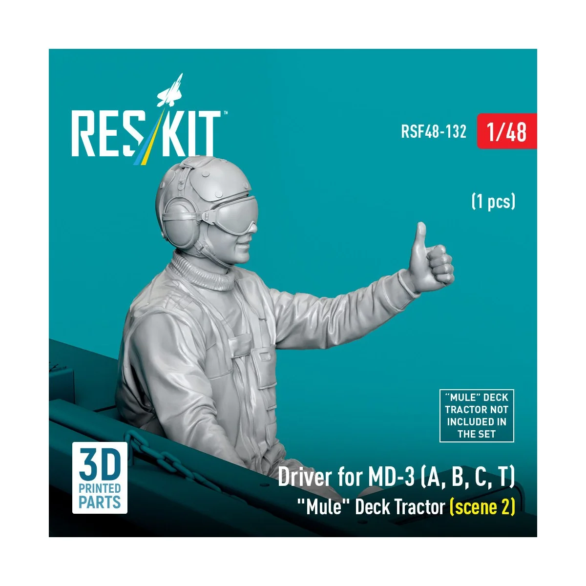 Driver for MD-3 (A, B, C, T) Mule Deck Tractor (scene 2) (1 pcs) (3... Driver for MD-3 (A, B, C, T) Mule Deck Tractor (scene 2) (1 pcs) (3...