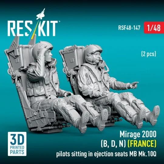 Mirage 2000 (B, D, N) (FRANCE) pilots sitting in ejection seats MB ...