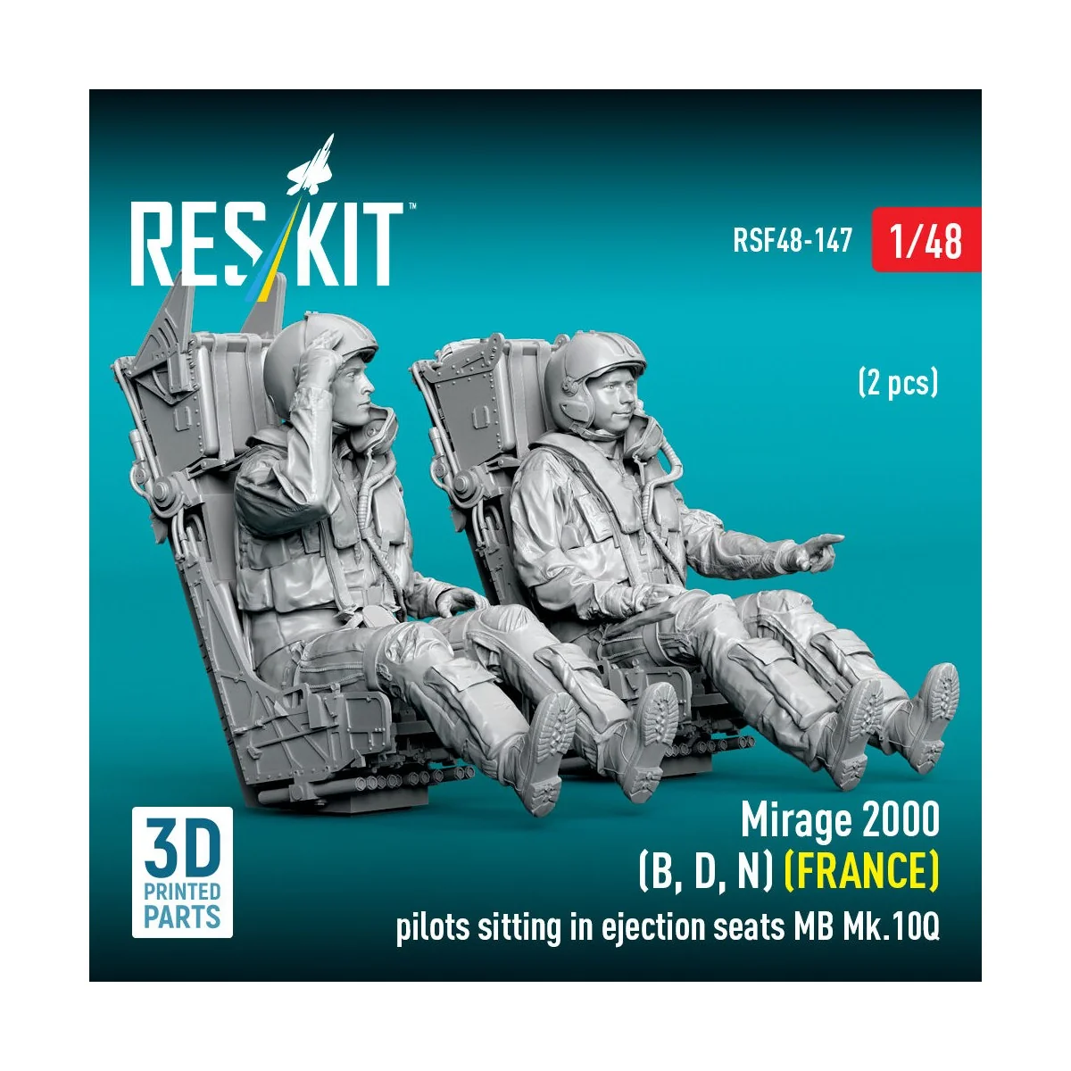 Mirage 2000 (B, D, N) (FRANCE) pilots sitting in ejection seats MB ...