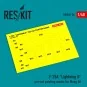 F-35A Lightning II pre-cut painting masks for Meng kit, 1/48 - ResK... F-35A Lightning II pre-cut painting masks for Meng kit, 1/48 - ResK...