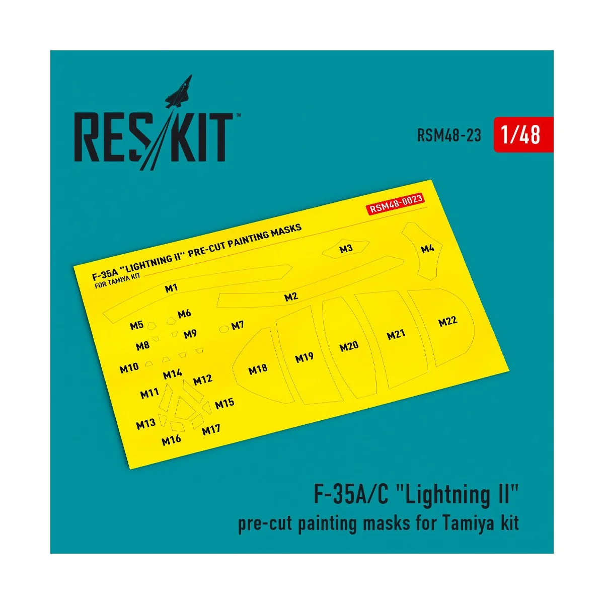 F-35 A/? Lightning II pre-cut painting masks for Tamiya kit, 1/48 -... F-35 A/? Lightning II pre-cut painting masks for Tamiya kit, 1/48 -...