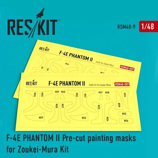 F-4E Phantom II Pre-cut painting masks for Zoukei-Mura kit, 1/48 - ... F-4E Phantom II Pre-cut painting masks for Zoukei-Mura kit, 1/48 - ...