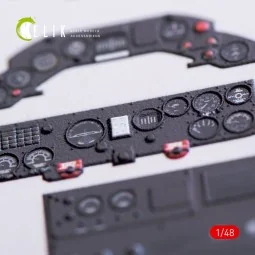 TBD-1A Devastator interior 3D decals for GWH kit, 1/48 - Kelik K48008