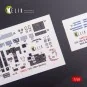 OV-10D+ Bronco interior 3D decals for ICM kit, 1/48 - Kelik K48011
