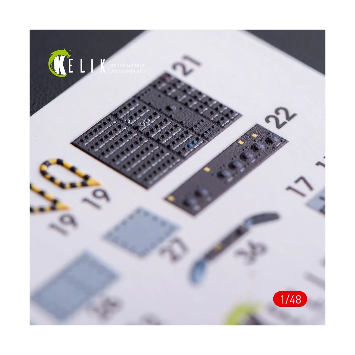 OV-10D+ Bronco interior 3D decals for ICM kit - Kelik K48011 OV-10D+ Bronco interior 3D decals for ICM kit - Kelik K48011