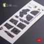 A-1J Skyraider interior 3D decals for Tamiya kit - Kelik K48012