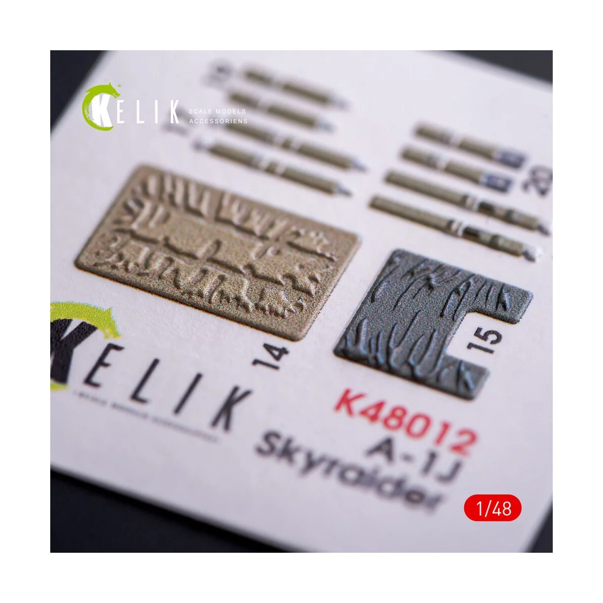 A-1J Skyraider interior 3D decals for Tamiya kit, 1/48 - Kelik K48012 A-1J Skyraider interior 3D decals for Tamiya kit, 1/48 - Kelik K48012
