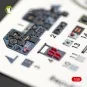 P-47M Thunderbolt interior 3D decals for Tamiya kit - Kelik K48014