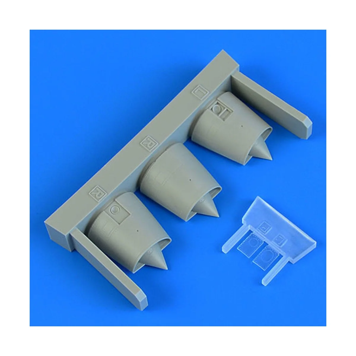Mirage F.1 air intakes for Special Hobby, 1/72 - Quickboost QB72 615
