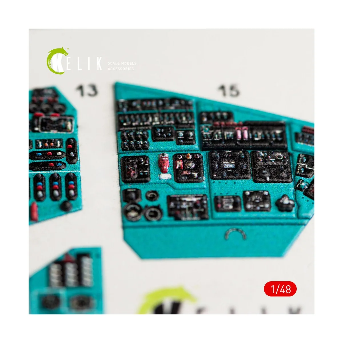 MI-24P interior 3D decals for Zvezda kit - Kelik K48024