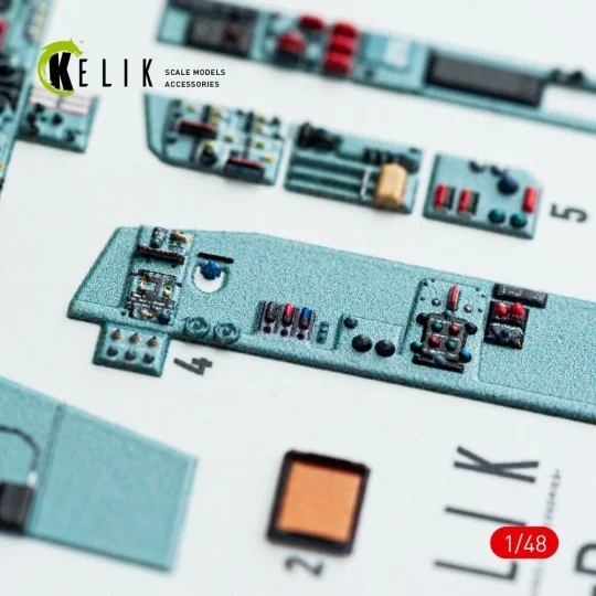 SU-24 interior 3D decals for Trumpeter kit - Kelik K48025