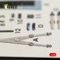 F-104J Starfighter interior 3D decals for Kinetic kit, 1/48 - Kelik...