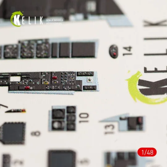 F/A-18E Super Hornet interior 3D decals for MENG kit - Kelik K48031 F/A-18E Super Hornet interior 3D decals for MENG kit - Kelik K48031