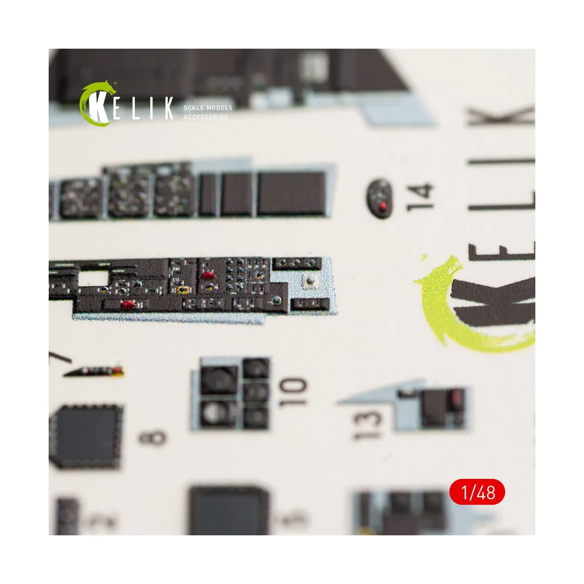 F/A-18E Super Hornet interior 3D decals for MENG kit - Kelik K48031 F/A-18E Super Hornet interior 3D decals for MENG kit - Kelik K48031