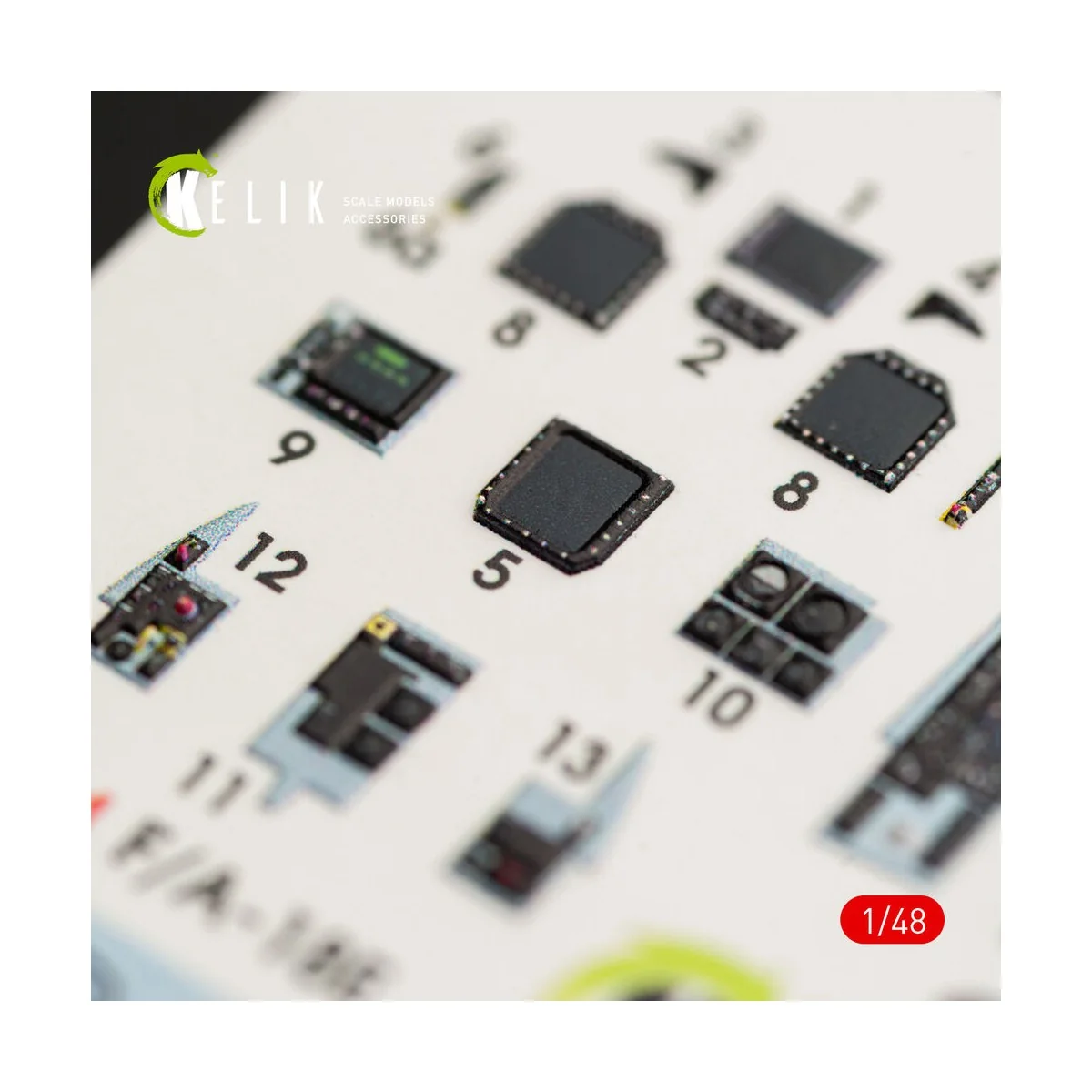 F/A-18E Super Hornet interior 3D decals for MENG kit - Kelik K48031 F/A-18E Super Hornet interior 3D decals for MENG kit - Kelik K48031