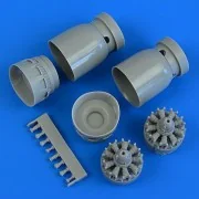 B-26K Counter Invader correct cowlings & engines for Italeri, 1/72 ...