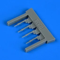 Bf 109G-6 piston rods with undercarriage legs locks for Tamiya, 1/7...