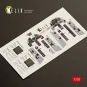 F-5B Freedom Fighter interior 3D decals for Kinetic kit, 1/48 - Kel... F-5B Freedom Fighter interior 3D decals for Kinetic kit, 1/48 - Kel...