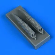 Macchi Mc.202 air intake f. Hasegawa, 1/72 - Quickboost QB72 626