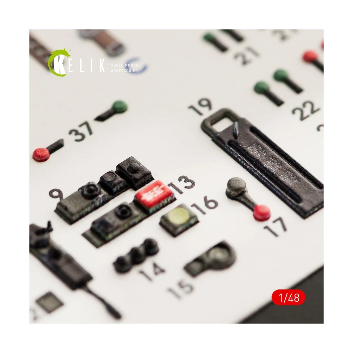 Bristol Beaufort Mk.1 type 2 interior 3D decals for ICM kit - Kelik...