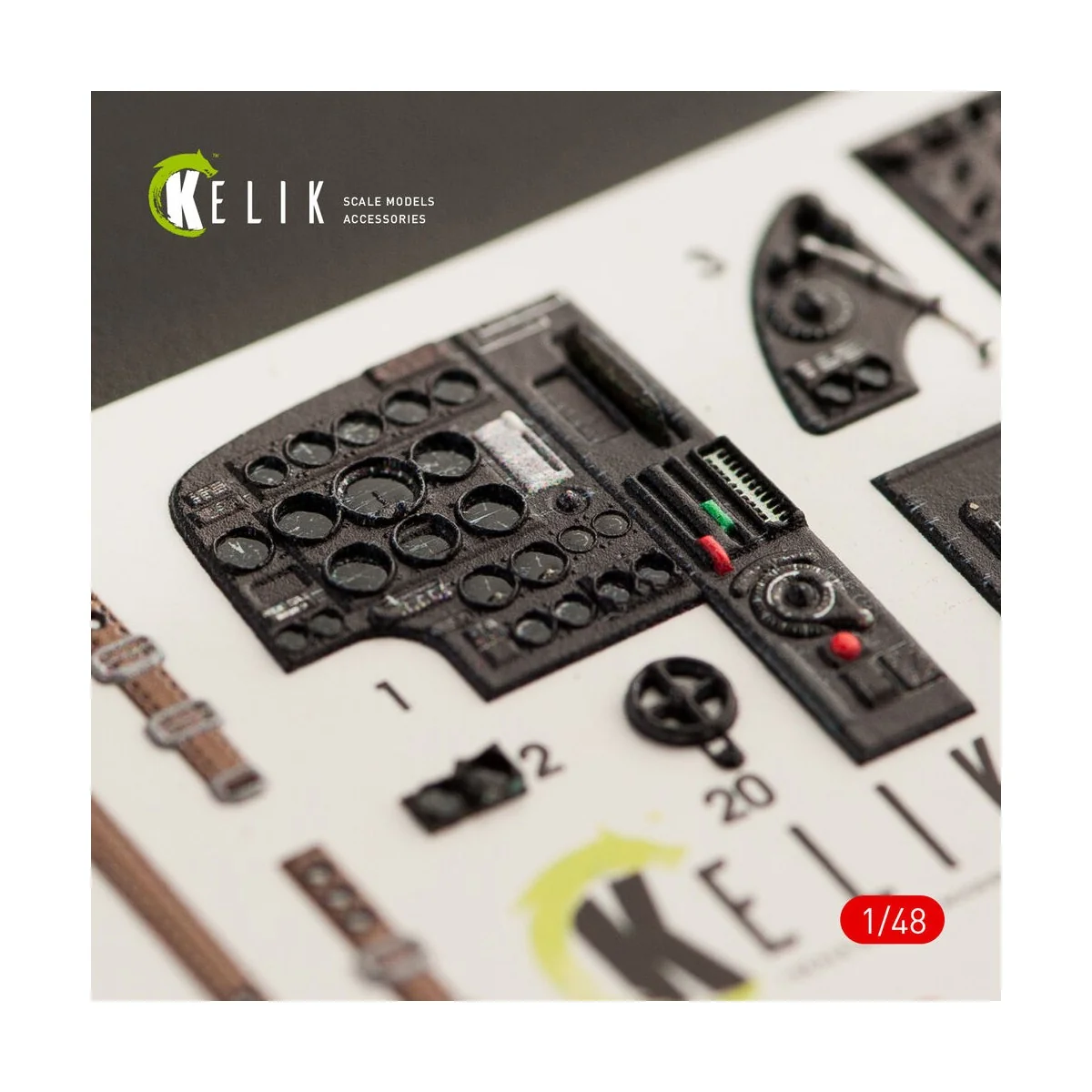 Bristol Beaufort Mk.1 type 1 interior 3D decals for ICM kit - Kelik...