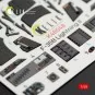 F-35B Lightning II interior 3D decals for Kitty Hawk / Zimimodel ki...