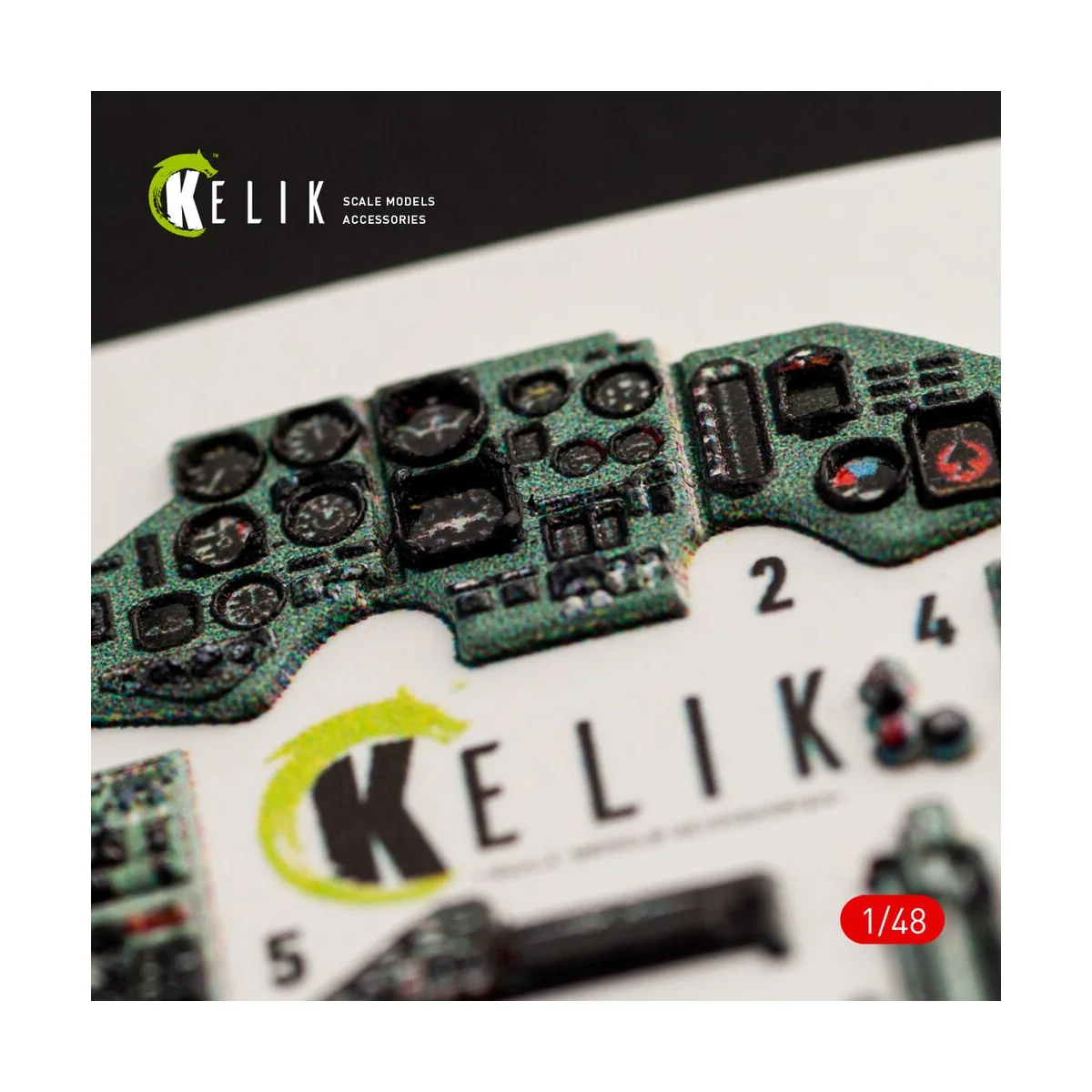 SU-27 Flanker interior 3D decals for GWH kit - Kelik K48051 SU-27 Flanker interior 3D decals for GWH kit - Kelik K48051