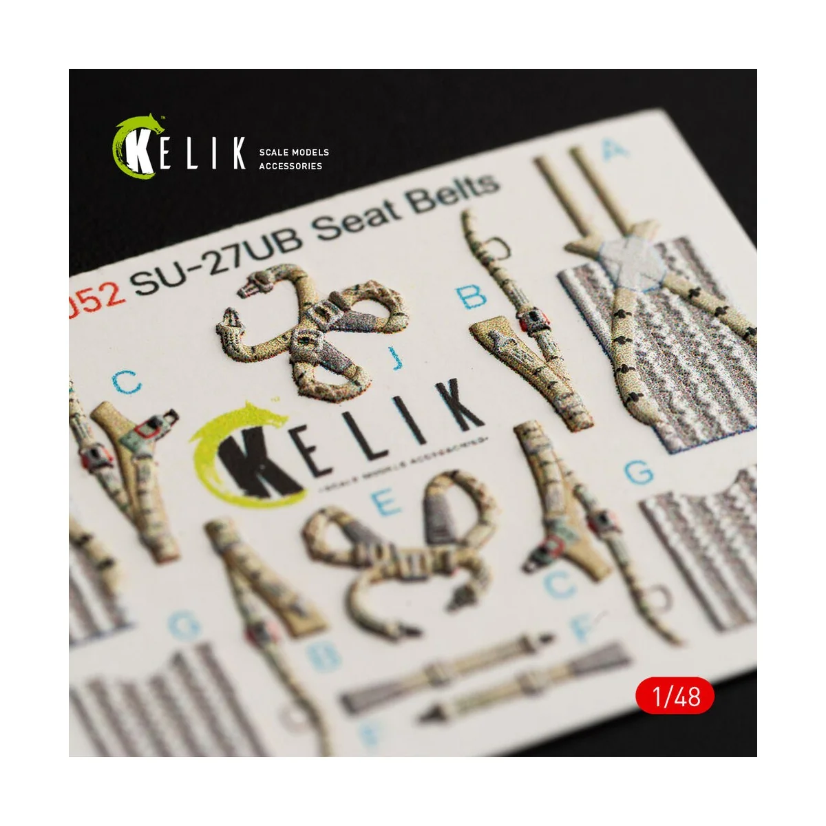 SU-27UB Flanker interior 3D decals for GWH kit, 1/48 - Kelik K48052 SU-27UB Flanker interior 3D decals for GWH kit, 1/48 - Kelik K48052