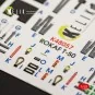 T-50 ROKAF interior 3D decals for Academy kit, 1/48 - Kelik K48057
