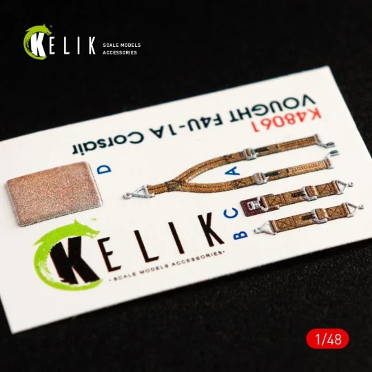 F4U-1A Corsair interior 3D decals for Tamiya kit - Kelik K48061 F4U-1A Corsair interior 3D decals for Tamiya kit - Kelik K48061