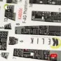 F-4G interior 3D decals for Meng kit - Kelik K48056