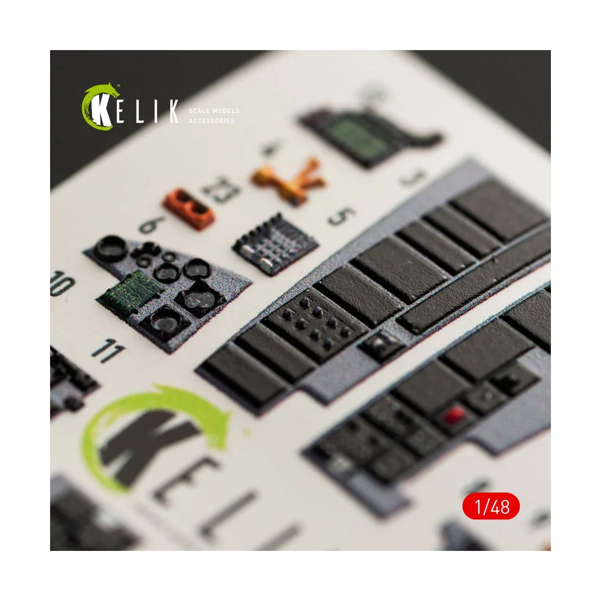 F-16F Desert Vipers Block 60 interior 3D decals for Kinetic kit - K... F-16F Desert Vipers Block 60 interior 3D decals for Kinetic kit - K...